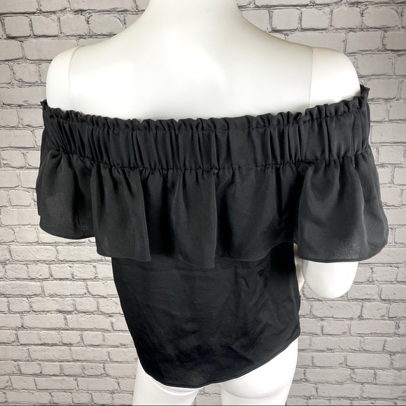 NWT Express Off-the-shoulder Strapless Top - Picture 2 of 5